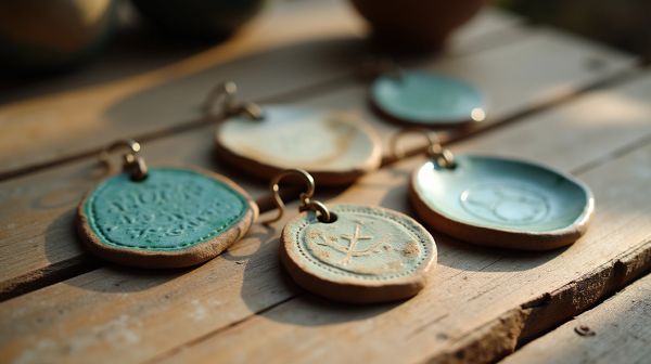 Découvrez les styles uniques de boucles d'oreille en céramique