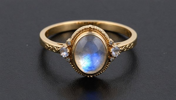 Bague pierre de lune véritable : un trésor à découvrir